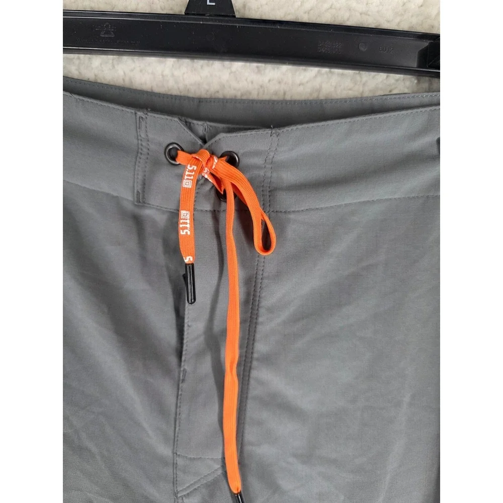 5.11 Vandal Recon Shorts Mens 34 Gray Performance Stretch Training MMA 11